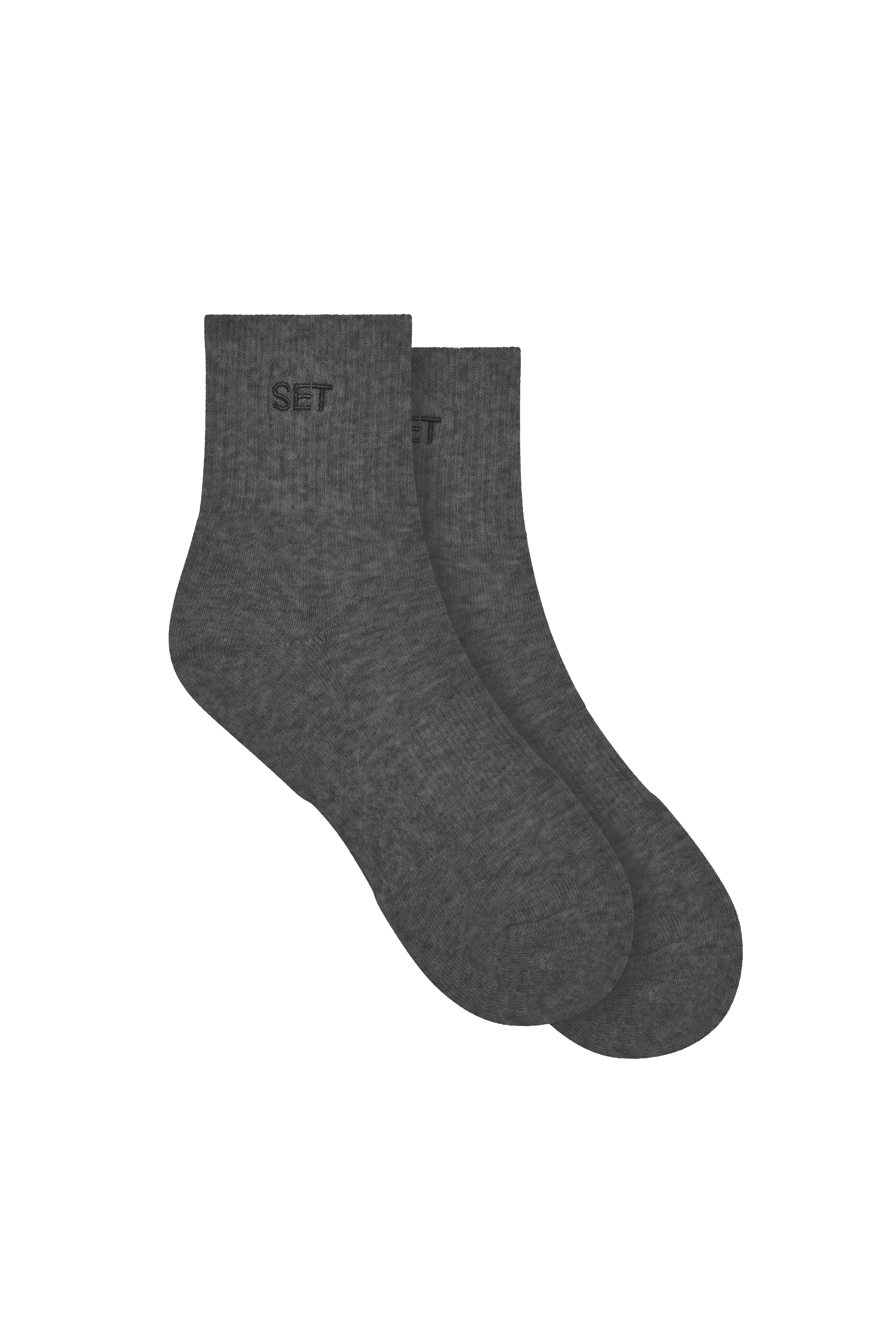 Shorty-Socken – Pepper Heather Grey
