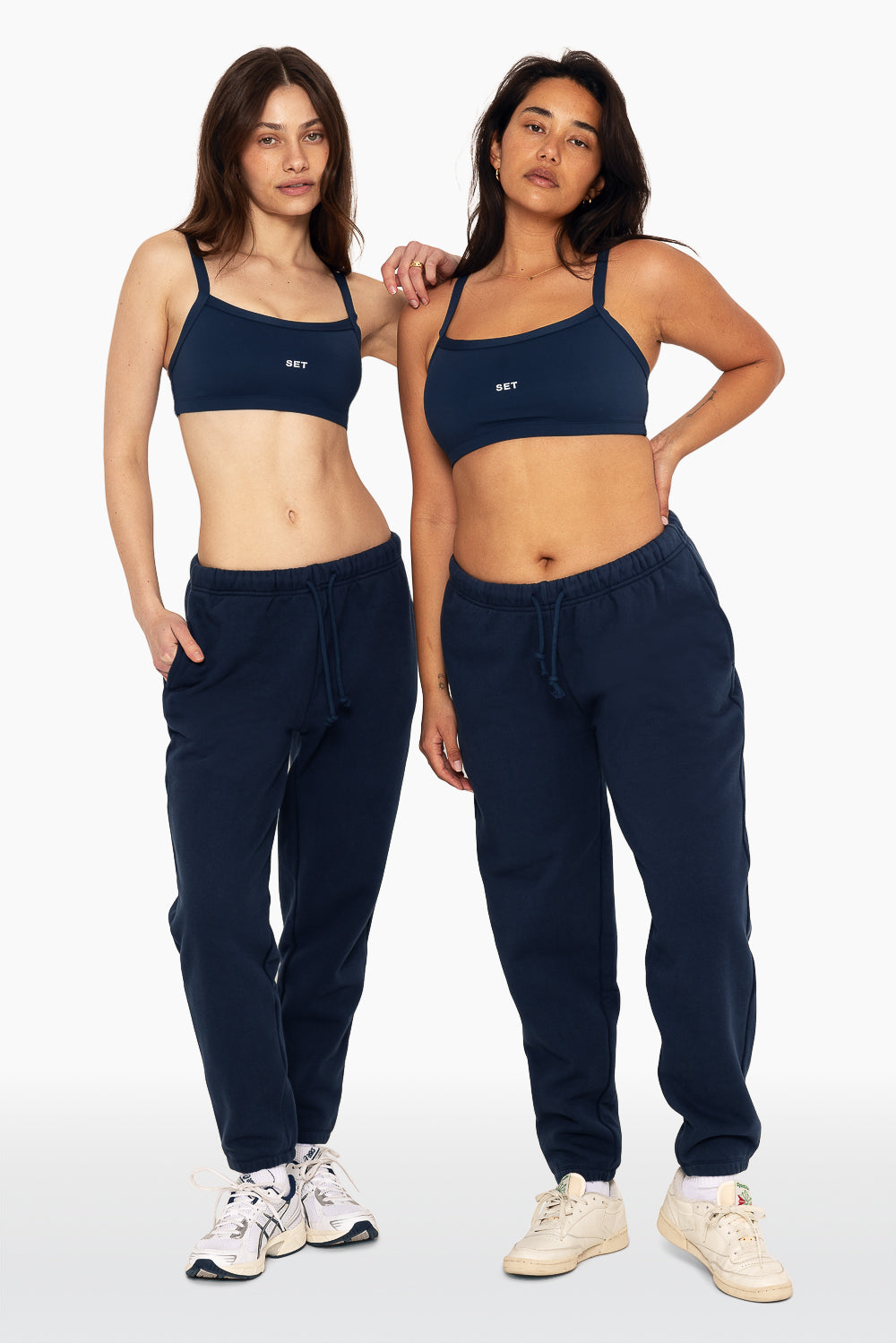 Schwere Jogginghose mit Kordelzug – Oxford