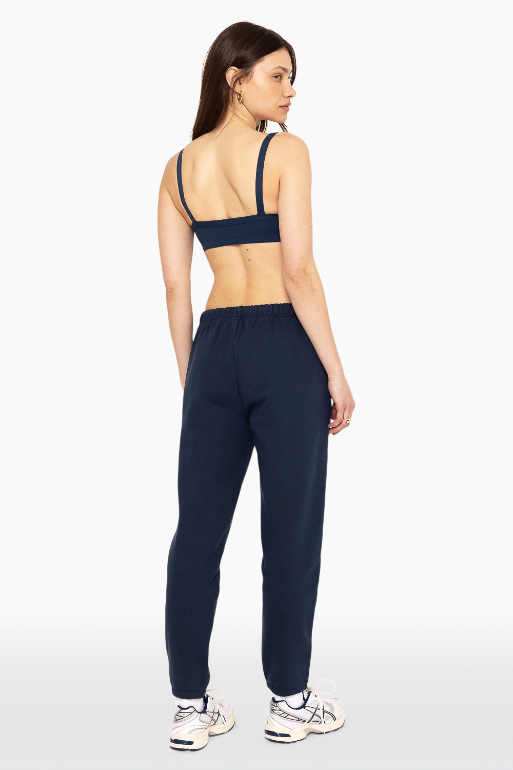 Schwere Jogginghose mit Kordelzug – Oxford